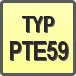 Piktogram - Typ: PTE59